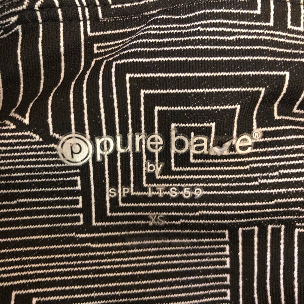 Splits59 Pure Barre Leggings Black & White - Picture 4 of 9